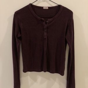 Brandy long sleeve shirt